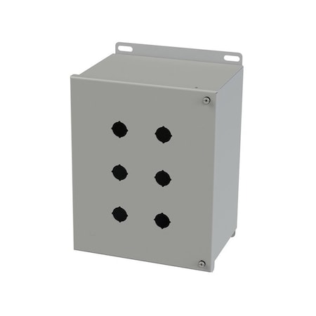 Saginaw Control & Engineering Hinged PB Enclosure SCE-6PBHI